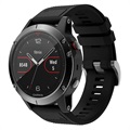 Silikonowy Pasek - Garmin Fenix 6 GPS/6 Pro GPS/5/5 Plus - Czarny