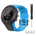 Silikonowy pasek do Suunto Ambit3 Peak/Sport/Vertical - niebieski