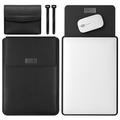 Uniwersalny pokrowiec ochronny Slim Fit 3 w 1 na tablet/laptop - 13" - Czarny