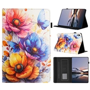 iPad 2022/2025 Etui Smart Folio - Kwiatowy rozkwit / Motyle