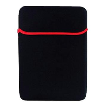 Miękki pokrowiec ochronny na laptopa/tablet - 13" - czarny / czerwony