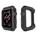 Apple Watch Series 4 Silikonowe Zabezpieczenie - 44mm - Czarne