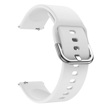 Miękki Silikonowy Pasek do Huawei Watch GT2 - Biel