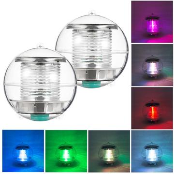 Solarna pływająca kula LED - 2 szt.