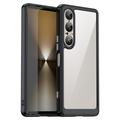 Sony Xperia 1 VII Antywstrząsowy Hybrydowe etui - czarny