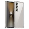Sony Xperia 1 VII Antywstrząsowy Hybrydowe etui - przezroczysty