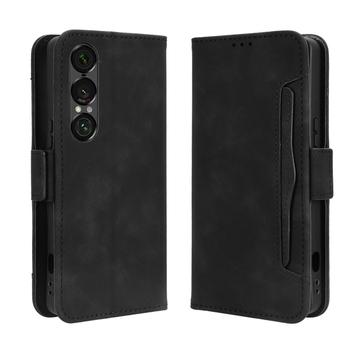 Etui portfelowe na karty Sony Xperia 1 VII - czarne