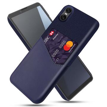 Sony Xperia 10 VII Etui KSQ z Miejscem na Kartę - Błękit