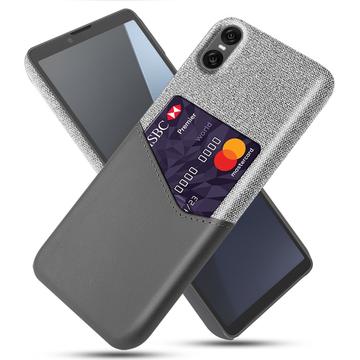 Sony Xperia 10 VII Etui KSQ z Miejscem na Kartę - Szary