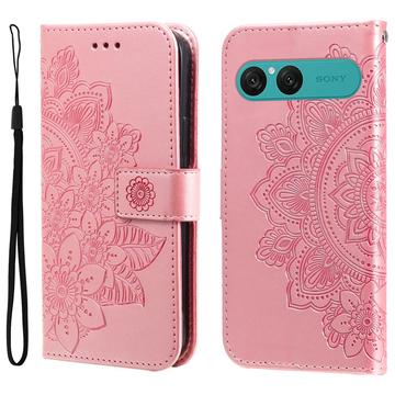 Etui z Portfelem z Serii Mandala do Sony Xperia 10 VII - Róż