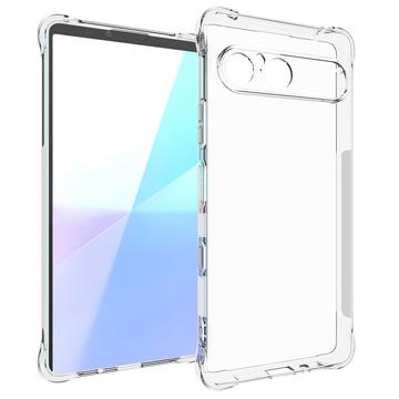 Silikonowe etui odporne na wstrząsy Sony Xperia 10 VII - Transparentny