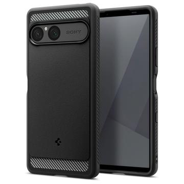Sony Xperia 10 VII Etui Spigen Rugged Armor z TPU - Czerń