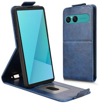Sony Xperia 10 VII Etui z klapką pionową i podstawką