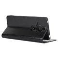 Skórzane Etui-portfel z Podpórką do Sony Xperia Pro-I - Czarne