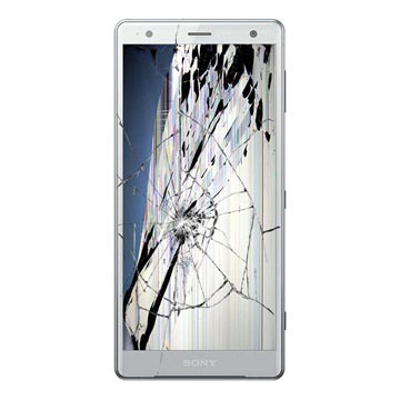 Naprawa LCD i Ekranu Dotykowego Sony Xperia XZ2 - Srebrny