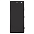 Przednia obudowa i wyświetlacz LCD do telefonu Sony Xperia XZ3 1315-5026 - Czarna