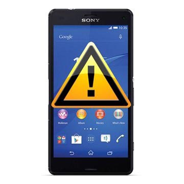 Naprawa Klapki Baterii Sony Xperia Z3 Compact - Czarna