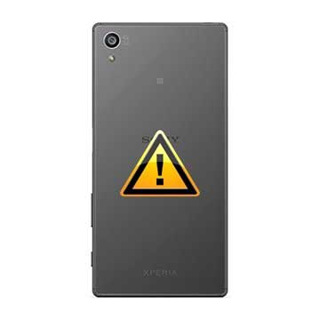 Naprawa Klapki Baterii Sony Xperia Z5 - Czarna