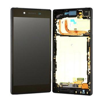 Przednia Obudowa & Wyświetlacz LCD Sony Xperia Z5 - Kolor Czarny