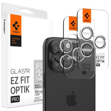 iPhone 16 Pro/16 Pro Max Szkło Hartowane w Obiektywie Spigen Glas.tR Ez Fit Optik Pro
