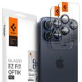 iPhone 14 Pro/14 Pro Max/15 Pro/15 Pro Max Szkło Hartowane w Obiektywie Spigen Glas.tR Ez Fit Optik Pro