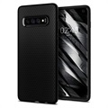 Etui z TPU Spigen Liquid Air do telefonu Samsung Galaxy S10 - Czarne