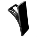 Etui z TPU Spigen Liquid Air do Samsung Galaxy S21 Ultra 5G - Czarne