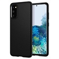 Etui z TPU Spigen Liquid Air do Samsung Galaxy S20 - Czarne