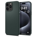 Etui z TPU Spigen Liquid Air do iPhone 15 Pro - Ciemna Zieleń