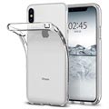 iPhone X / iPhone XS - Pokrowiec Spigen Liquid Crystal - Transparentny