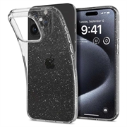 Etui Spigen Liquid Crystal Glitter do iPhone 15 Pro - Przezroczyste