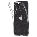 iPhone 13 Etui z TPU Spigen Liquid Crystal Glitter - Transparentny