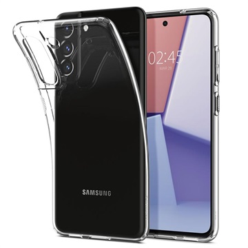 Spigen Liquid Crystal Etui z TPU do Samsung Galaxy S21 FE 5G - Transparentny