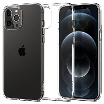 Etui Spigen Liquid Crystal do iPhone 12/12 Pro - Przezroczyste