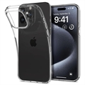 Spigen Liquid Crystal Etui z TPU do iPhone 15 Pro - Transparentny