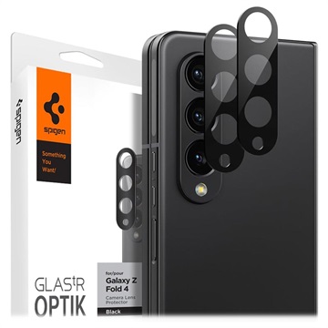 Samsung Galaxy Z Fold4 5G Szkło Hartowane w Obiektywie Spigen Optik.tR - Czern