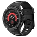 Etui z TPU Spigen Rugged Armor Pro do Samsung Galaxy Watch4 Classic - 42mm - Grafitowy