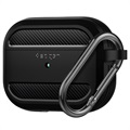 Etui z TPU Spigen Rugged Armor do AirPods Pro - Czarne