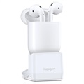 Stacja ładująca do słuchawek AirPods / AirPods 2 Spigen S313 - Biała