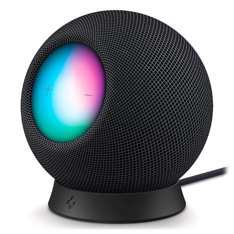 Apple HomePod Mini Spigen Silicone Fit Stand - Black