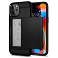 iPhone 12/12 Pro - Pokrowiec Spigen Slim Armor CS - Czerń