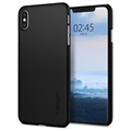 iPhone XS Max Pokrowiec Spigen Thin Fit - Czarny
