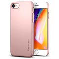 Pokrowiec iPhone 7 / iPhone 8 Spigen Thin Fit - Różowe Złoto