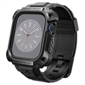 Spigen Tough Armor Pro Metal Etui i Pasek do Apple Watch Series 9/8/7 - 45mm - Czarny