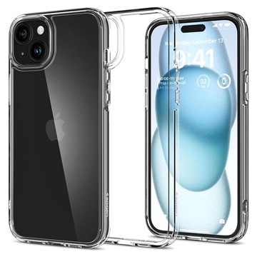 Etui Spigen Ultra Hybrid do iPhone 15 - Kryształowo Czysty