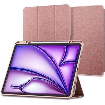 iPad Air 11 2024/2025/iPad Air 2020/2022 Etui Smart Folio Spigen Urban Fit - Różowe Złoto