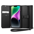 iPhone 14 Etui z Portfelem Spigen Wallet S - Czarne