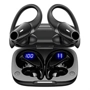 Słuchawki Sportowe TWS z Pudełkiem Ładującym T59 - HiFi - Czarne