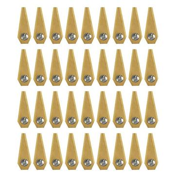 Ostrza ze stali nierdzewnej do kosiarki automatycznej Bosch Indego - 36 szt.