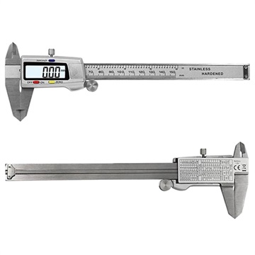 Stainless Steel Digital Caliper Measuring Tool - 150mm